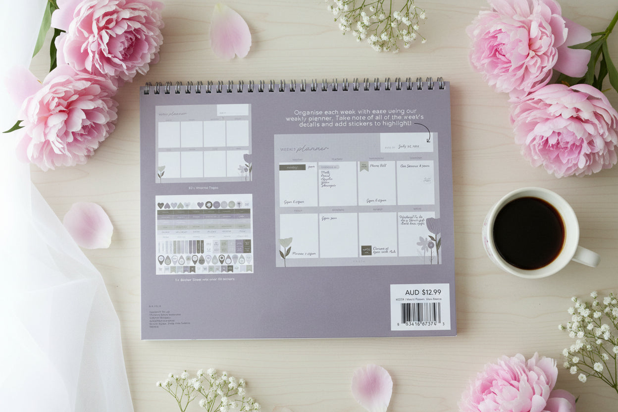 Weekly Planner - Lilac Blooms