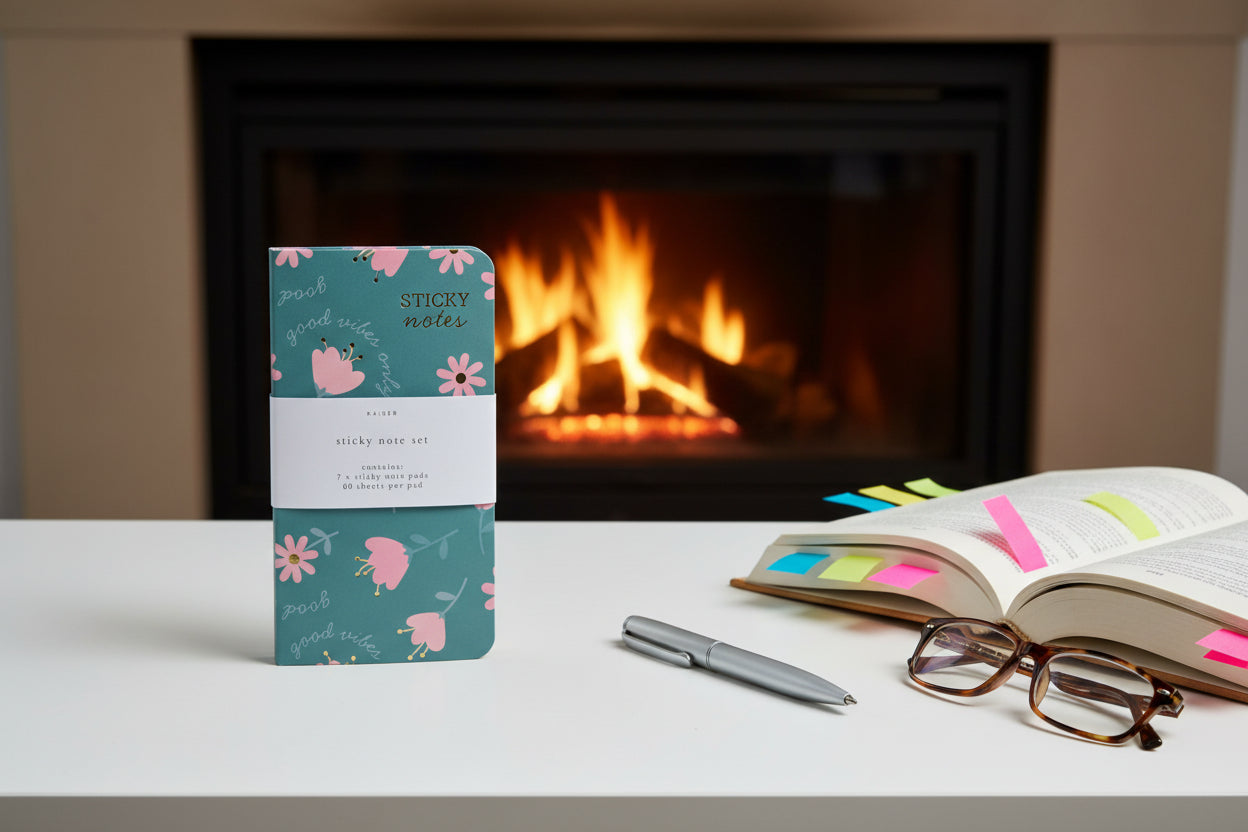 Sticky Note Set (Floral)