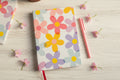 A5 Floral Notebook