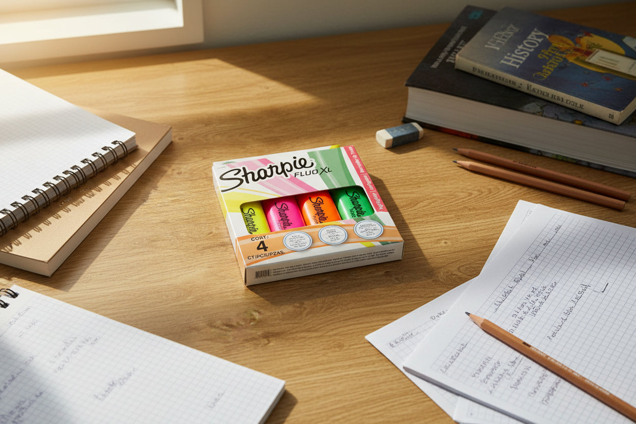 Sharpie Fluo XL highlighters