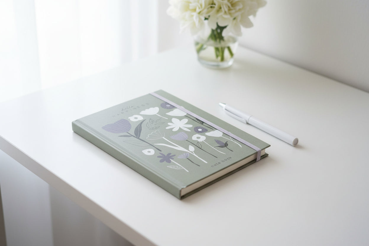 Hello Happiness A5 Notebook