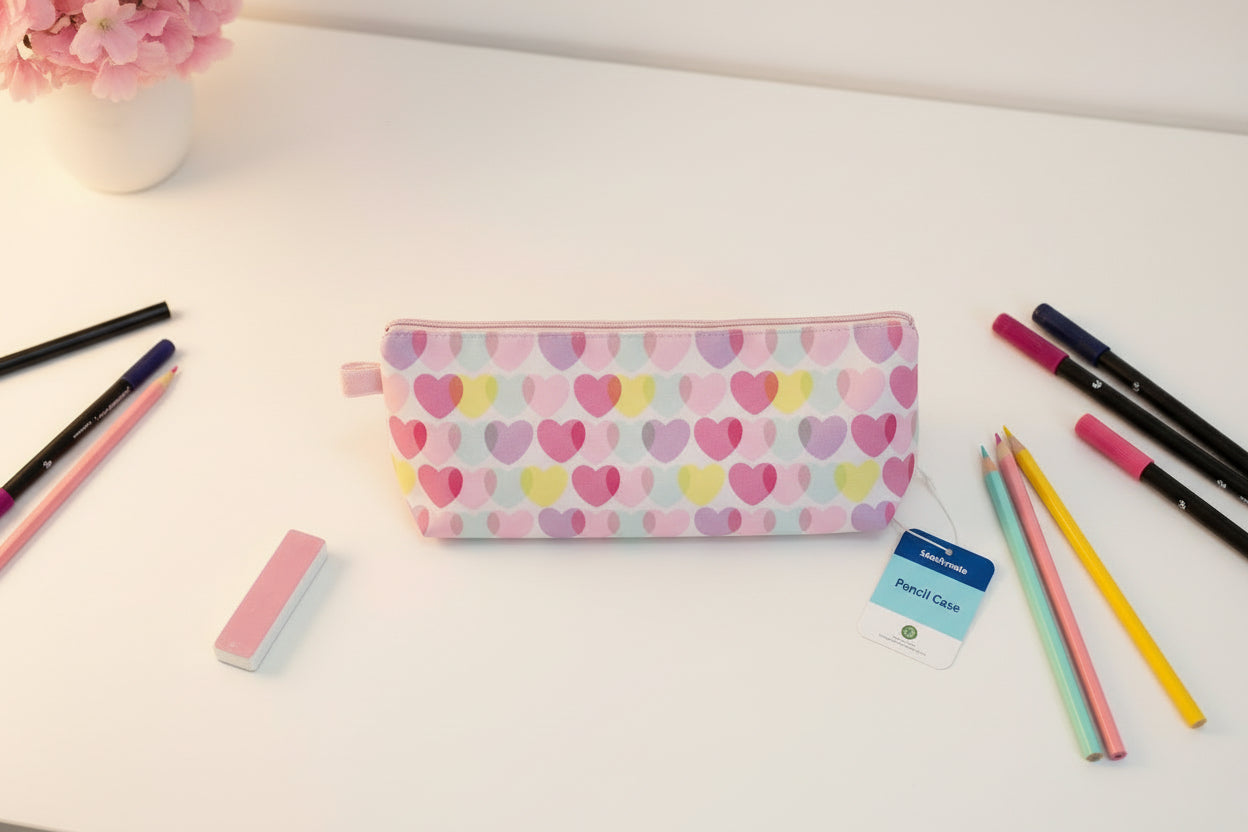 Studymate Hearts Pencil Case