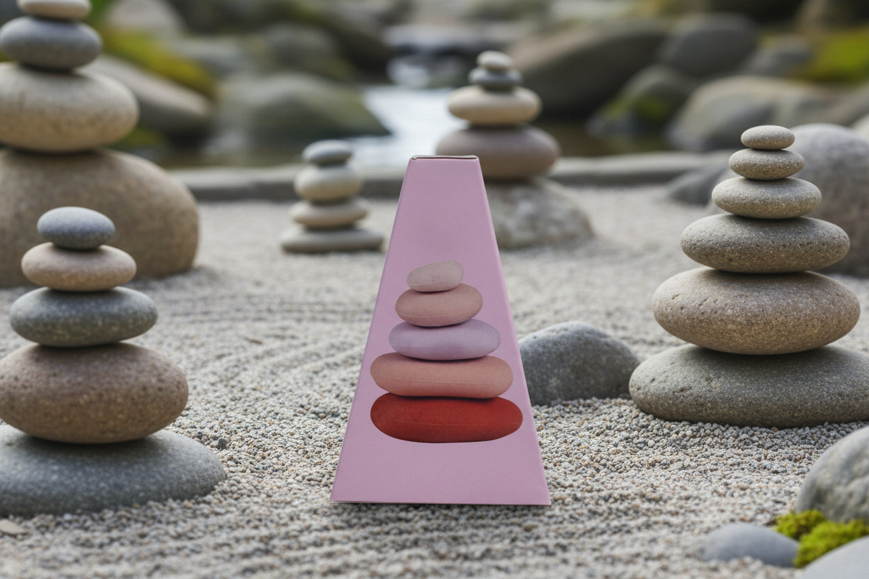 Stacking Stones Eraser Set