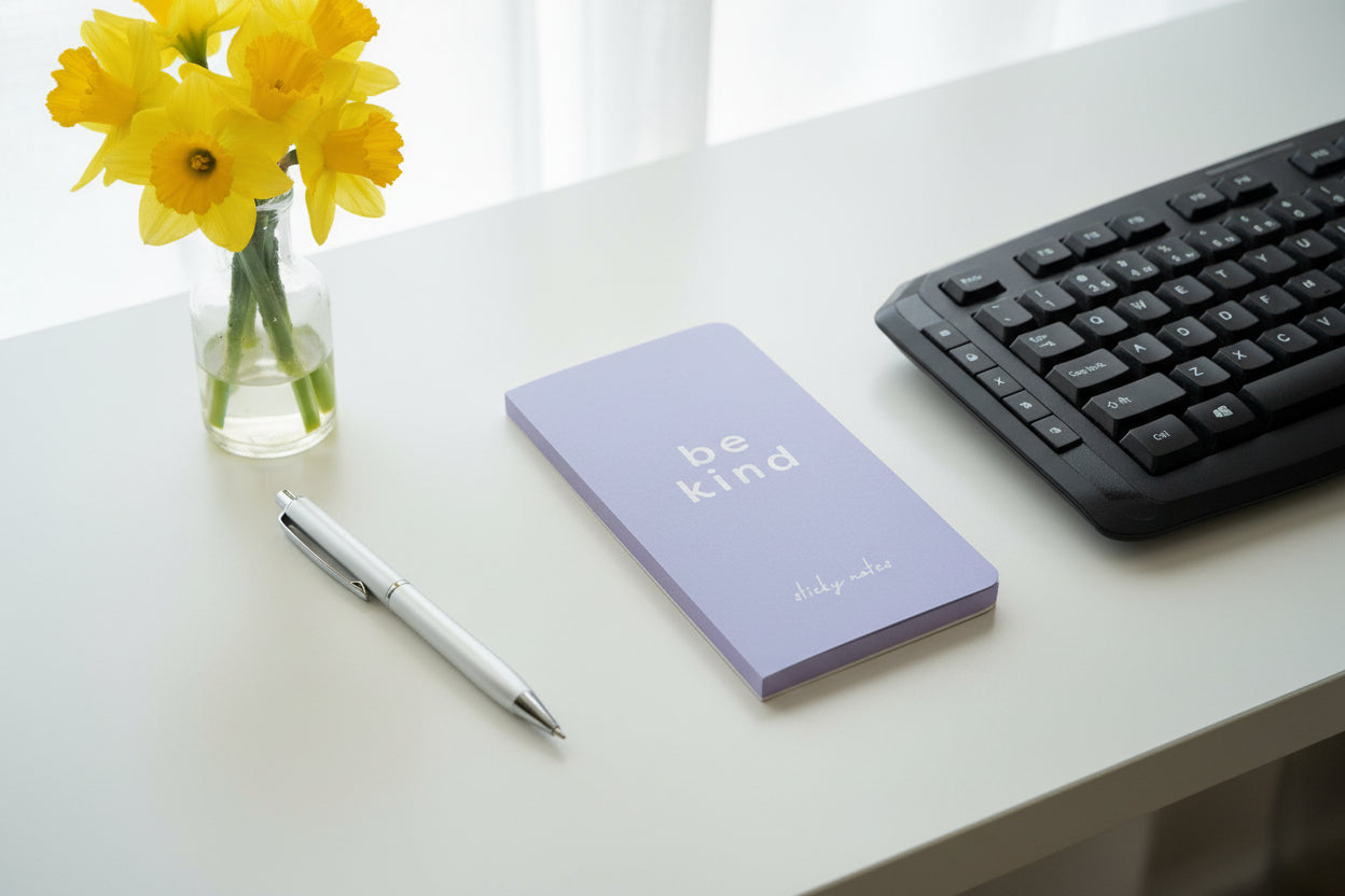Limited Edition Vivid Collection Sticky Note Be Kind Pack