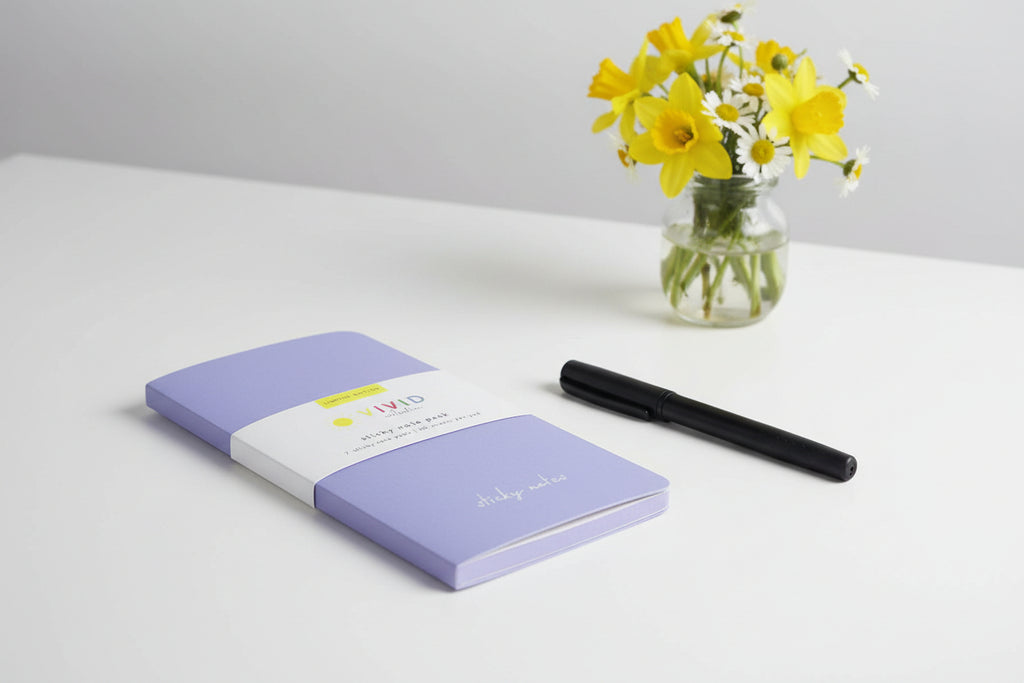Limited Edition Vivid Collection Sticky Note Be Kind Pack