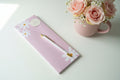 To Do List Pink Floral Notepad with Pen