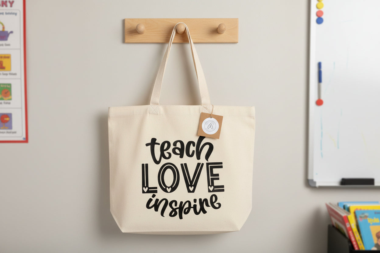 Teach Love Inspire Tote Bag