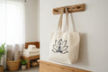 Lotus Flower Yoga Tote Bag