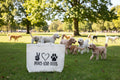 Peace Love Dogs Tote Bag