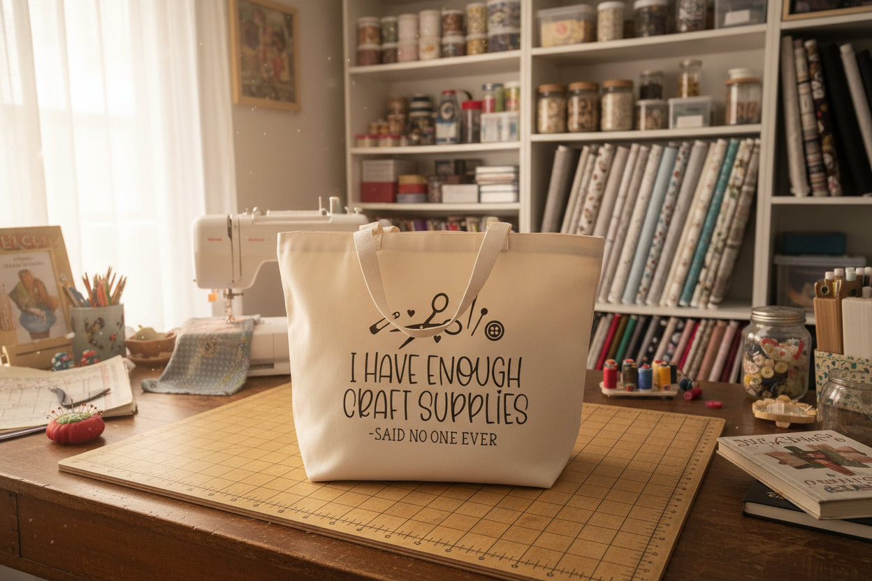 I Have Enough Craft Supplies Tote Bag