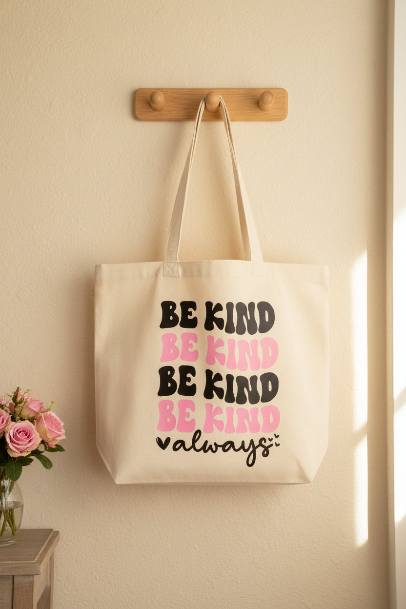 Be Kind Always (Colour) Tote Bag