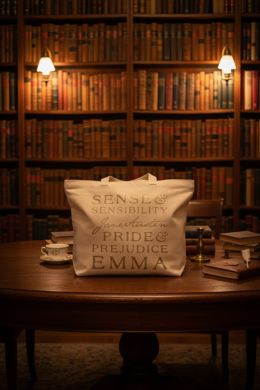 Jane Austen Tote Bag