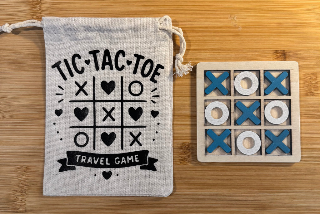 Tic Tac Toe Travel Game Set