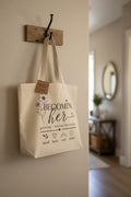 Becoming her Tote Bag