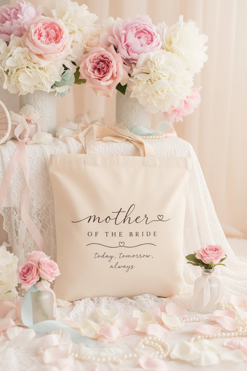 Mother of the Bride Tote - Today, tomorrow, always
