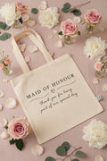 Maid of Honour Tote - Thank you for being part of our special day