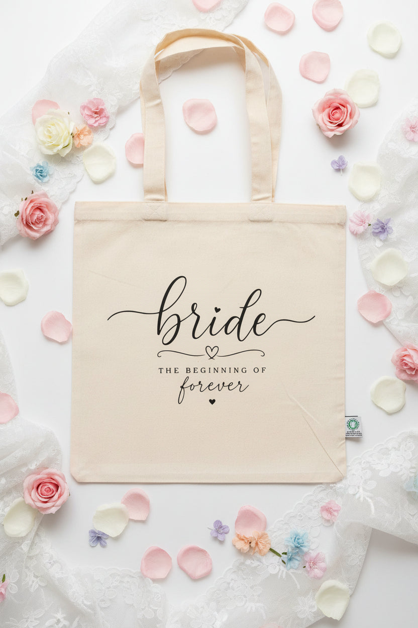 Bride Tote - The Beginning of Forever
