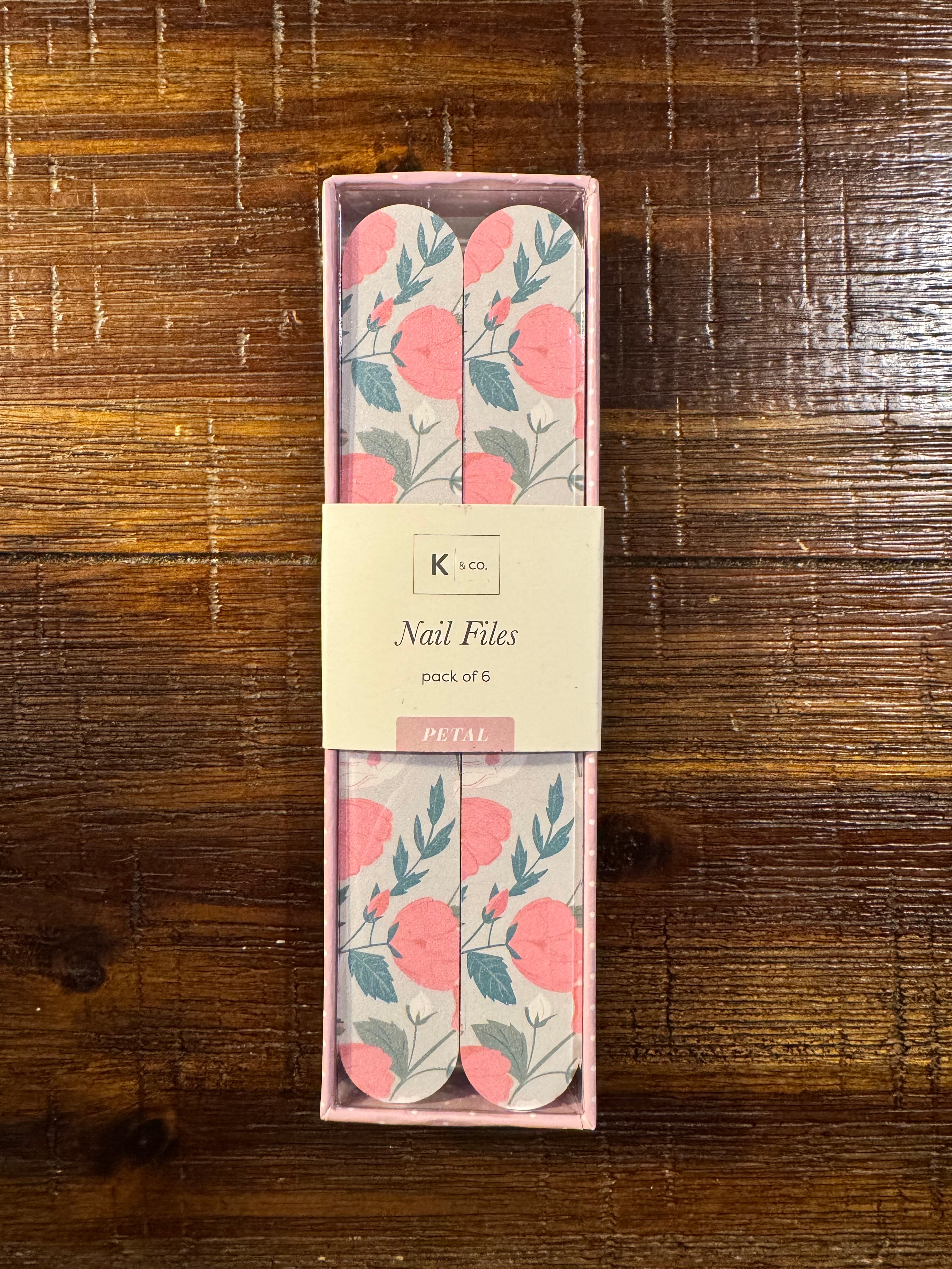 Floral Nail File (Pack of 6)