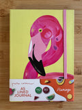 Pete Cromer Flamingo A5 Lined Journal