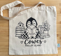 Penguin Reading Cowes Tote Bag