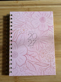 Spiral Bound Pink Floral 2027 Diary