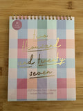 2027 Sherbert Desk Calendar (14 months)