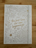 2027 A5 Weekly Diary - New Beginnings