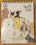 2027 Pooch Desk Calendar