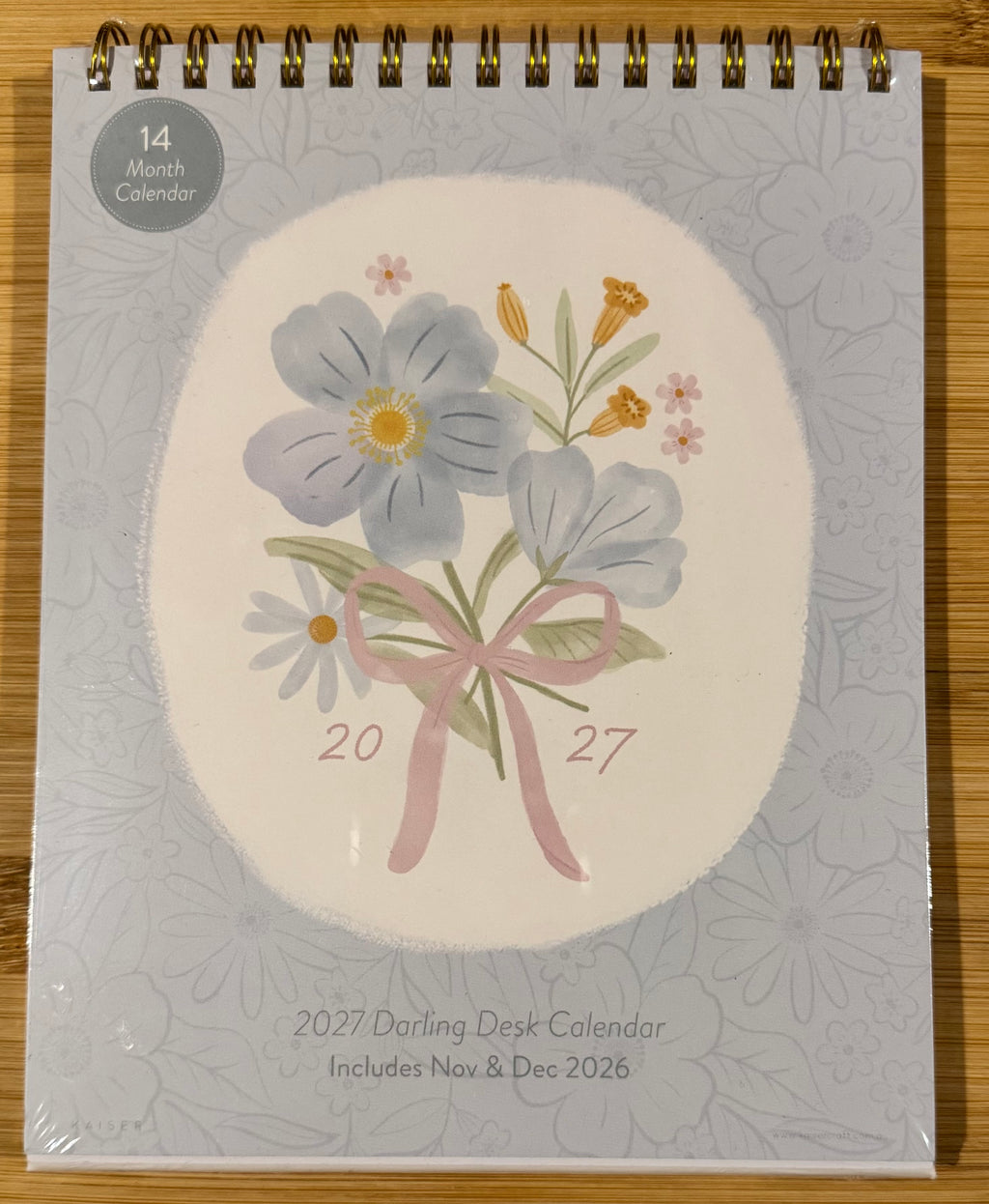 2027 Darling Desk Calendar