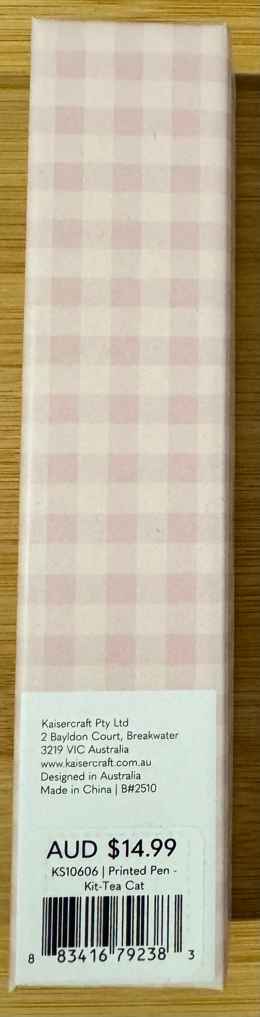 Kit-Tea Cat Printed Pen