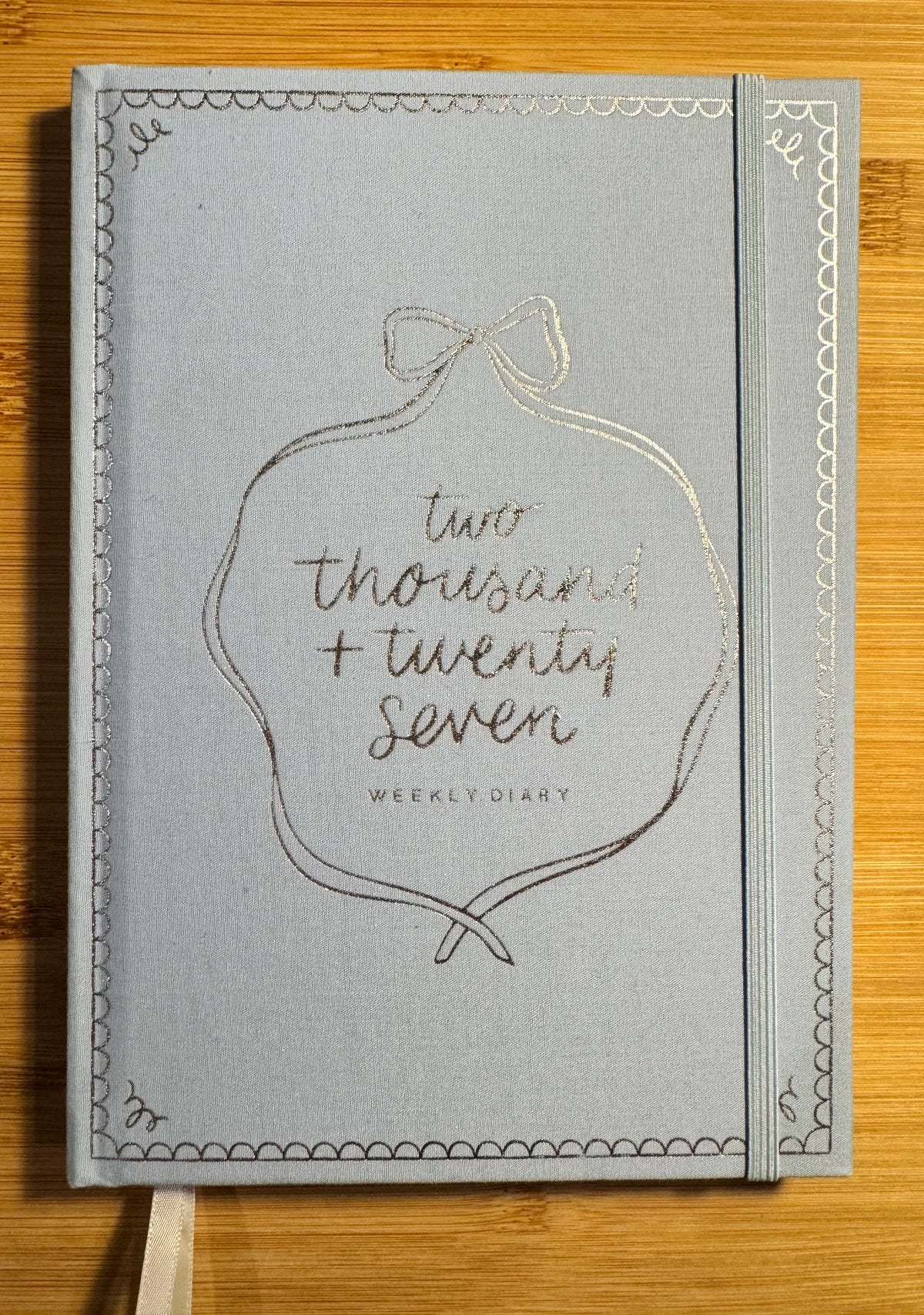 2027 A5 Weekly Diary - Bow